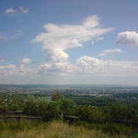 Вид на Минусинск с дач" Нива".