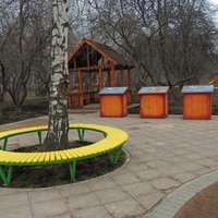 Рекреационная зона "Фруктовый сад" городской поликлиники № 192