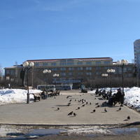 Сыктывкар 2014 - площадь Театральная (бывшая площадь Ломоносова)