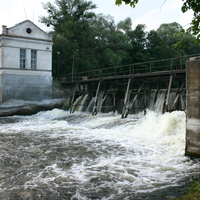 Михайловская ГЭС на реке Псёл