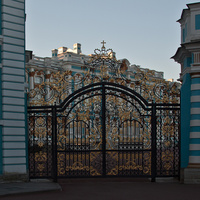 Церковные ворота Екатерининского дворца