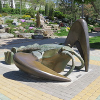 Ростов- набережная. Скульптурная композиция "РАК"