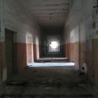 Территория Аракчеевских казарм, коридор внутри помещения