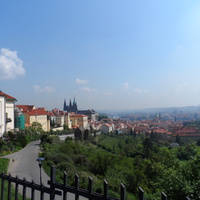 Вид на город со смотровой площадки