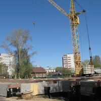 Сыктывкар 2014 - вид с ул. Интернациональная