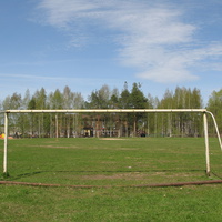 Верхняя Максаковка 2014 - футбольное поле