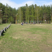 Верхняя Максаковка 2014 - школьный двор