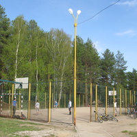 Верхняя Максаковка 2014 - школьный двор