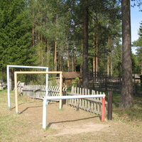 Верхняя Максаковка 2014 - школьный двор