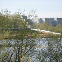 Сыктывкар 2014 - работы на набережной Сысолы