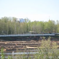 Сыктывкар 2014 - работы на набережной Сысолы