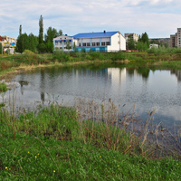 Озеро на улице Ленина