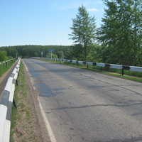 Автомобильный мост через реку Иж