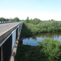 Автомобильный мост через реку Иж