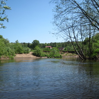 река Иж возле Второго Ижевского лесопункта