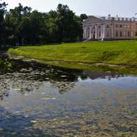 Фасадный пруд