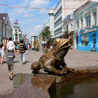 Казань, фонтан