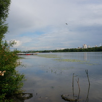 Река Ока в Пристань Бочманово