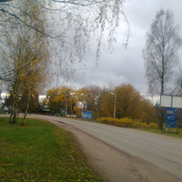 дорога на Севастьянво в центре Мельниково