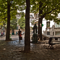 Сквер на Монмартре