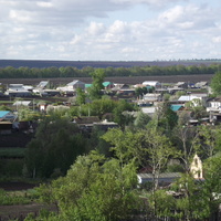 Вид на  село Старый Дрюш