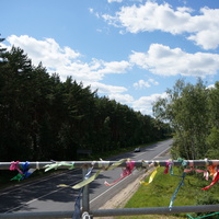 Мост через Каширское шоссе на автодороге на Соколову Пустынь