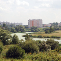 Вид на реку Ликова с Боровки