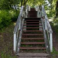Лестница к усадьбе Набокова