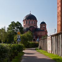 Вид на Воскресенский православный собор