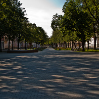 Сквер и улица Пушкина