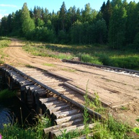 Коровинский мост (вид в сторону Соловецкого)