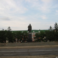 Памятник Ленину г. Биробиджан