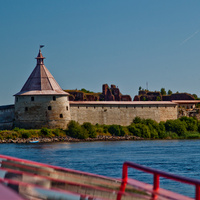 Вид на крепость "Орешек"