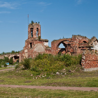 Руины в крепости