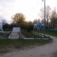 Село Верхи. Памятник односельчанам погибшим в ВОВ