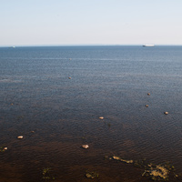 Финский залив. Вид с Красной Горки.