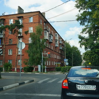 Перекрёсток улиц Большая Зеленовская и Комсомольская