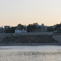 Вид на Нарву с Ивангородского берега