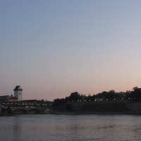 Вид на Нарву с Ивангородского берега