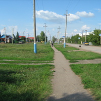 Два в одном: Тротуар и велосипедная дорожка на ул. Коммунистической