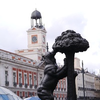 Медведь и земляничное дерево - символ Мадрида