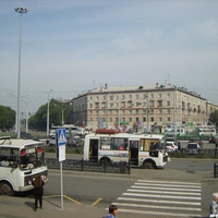 Вокзальная площадь Новокузнецка