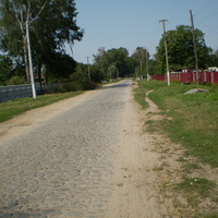 вулиця села Глезно