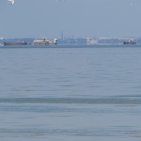 Таганрогский залив у Семибалок.