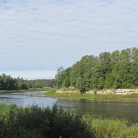 Парк Романовка , река Луга