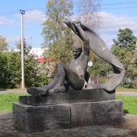 Мемориал - Воинское братское кладбище в городе Гатчина