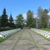 Мемориал - Воинское братское кладбище в городе Гатчина