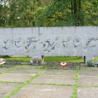 Мемориал - Воинское братское кладбище в городе Гатчина