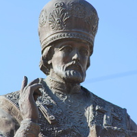 Статуя Николая Чудотворца (бюст)