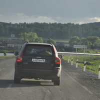 Въезд в деревню, ездили на Троицу 2014 год.